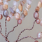 brown wire twisted branches adorned with sunstone beads and chips earthy tones and rustic design tree of life